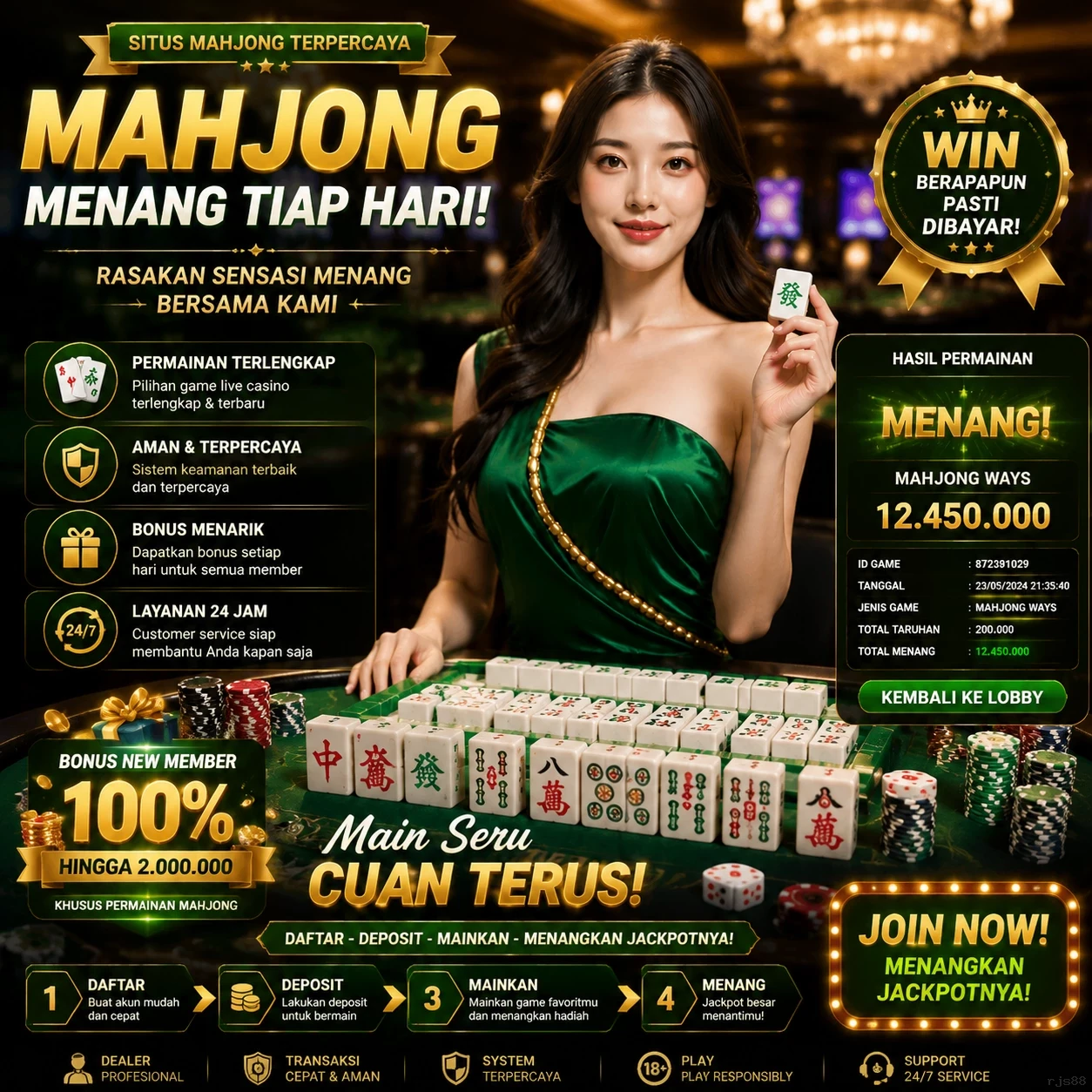 Unduh rjs88 APK Versi 4.8.1 untuk Perangkat Android